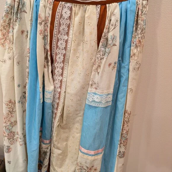 Cottage Core Patchwork Skirt(hand sewn) - Picture 2 of 10